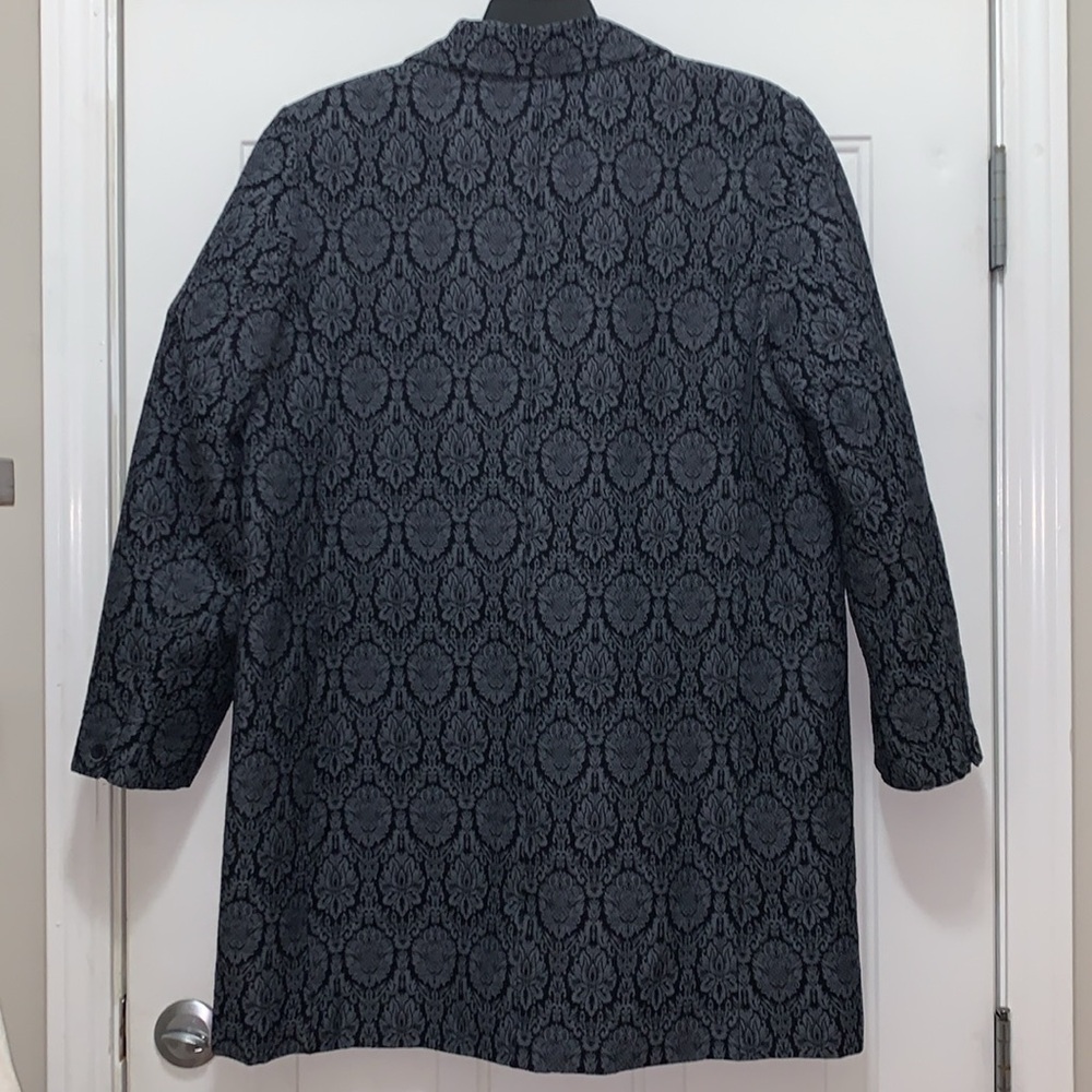Dialogue Black And Gray Patterned Jacket - image 6